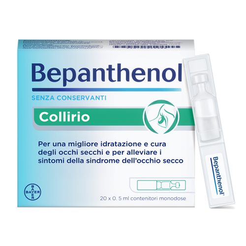 BEPANTHENOL COLLIRIO 20 MONODOSE